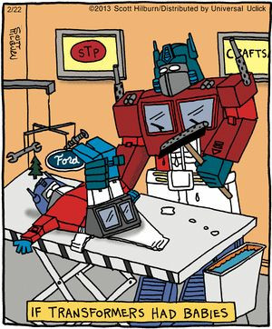 Transformers - Argyle sweater