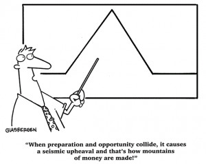 Money Making Humor Cartoon