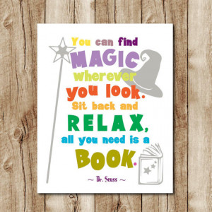... dr seuss printable, playroom decor, homeschool, reading quotes