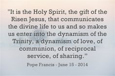 Let´s be gathered in the unity of the Father and the Son and the Holy ...