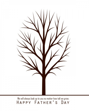 father's day printable with quote