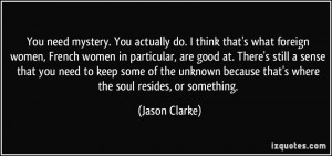 More Jason Clarke Quotes