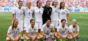 Women's Soccer Team HD Wallpaper