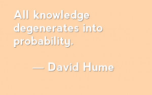 Quotable Maths: Hume