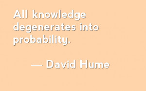 Quotable Maths: Hume