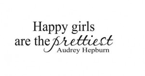 Audrey Hepburn Quotes Happy Girls Audrey hepburn quotes happy