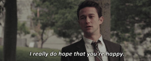 500 days of summer, happy, loser, quote, sad, text, typography