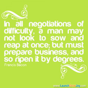 Great quote from Francis Bacon