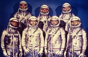 the seven astronauts of nasa s mercury program walter schirra donald ...