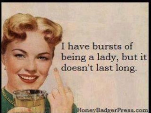 Women behaving badly | Little White Lion