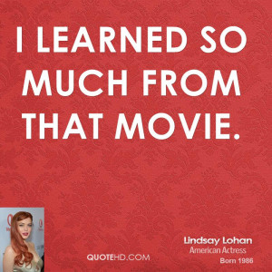 not that girl from Freaky Friday any more! I'm a real adult. In ...