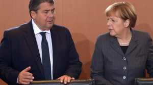 Sigmar Gabriel und Angela Merkel haben zumindest eine Streitfrage in ...