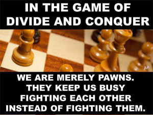 SHORT DEFINITION of Divide and Conquer/Rule:
