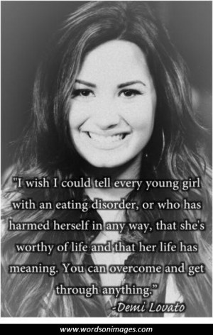 Eating disorder quotes