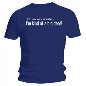 Anchorman-Ron-Burgundy-Funny-Quote-Im-kind-of-a-big-deal-Dark-Blue-T ...