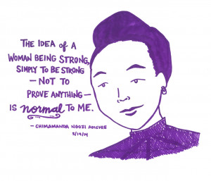 Chimamanda Ngozi Adichie at the Schomburg Center, 3/19/14