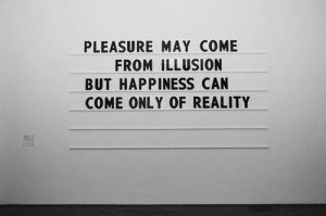 ... the reality, and I'm trying to get used to the feel of the terrain