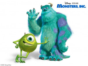 Monsters Inc Wallpaper- A Cartoon Movie-6