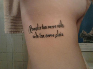 quotes tattoos french quotes tattoos quote tattoos french quotes