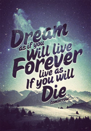 Dream Limited Edition Quote Art Print MEDIUM A3 by Promopocket #Design