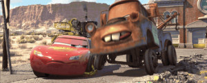 ... mater car racing larry the cable guy tow mater mater quote animated