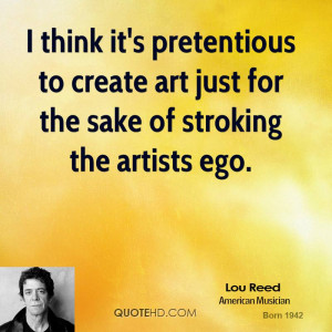 Quotes About Pretentious