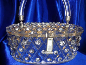 Vintage UNIQUE Maxim Clear Raised Diamond Cut by RememberMaMa, $299.00 ...