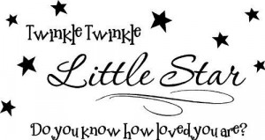 little star do you know how loved you are? cute wall quotes sayings ...