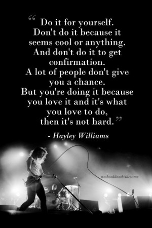 Paramore Paramore quotes