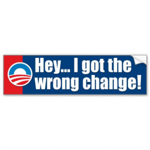 Anti Obama Bumper Stickers