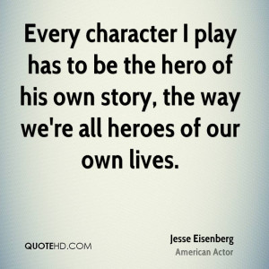 Jesse Eisenberg Quotes