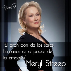 Meryl Streep #frases#citas#quotesStreep Frases Citas Quotes