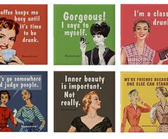 awesome vintage pin-ups/quotes