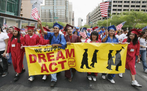 ... favor of immigration reform and the Dream Act through downtown Phoenix