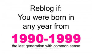 1990 #1999 #90s #pink #generation #Born #year #typography #reblog