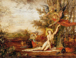 Gustave Moreau - Christ with Angels
