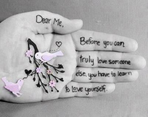 Learn to love yourself