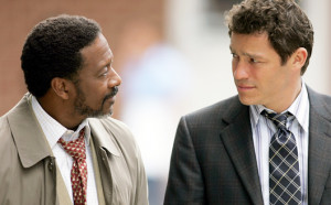 Lester Freamon and Jimmy McNulty in The Wire. Watch it.
