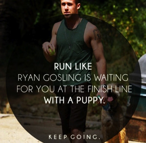 Ryan Gosling Running...