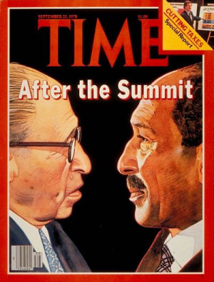 TIME Magazine Cover: Begin and Sadat - Sep. 25, 1978