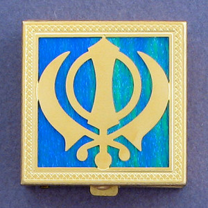Sikh Khanda Pill Case - Click to Customize