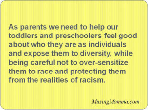 think this advice is applicable to children of all races, including ...