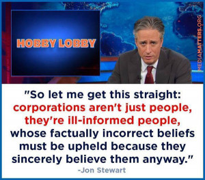 Jon Stewart on Corporations -