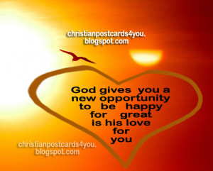 Christian Good Morning Quotes Christian card god gives you a