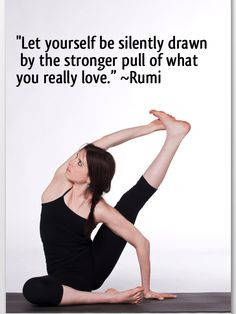 Rumi, Yoga http://balancingontwofeet.com