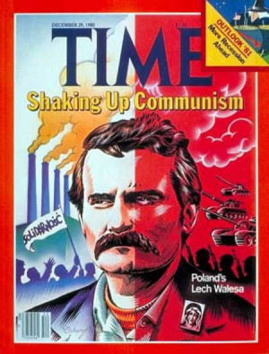 Cover of the contemporary Time magazine titled 