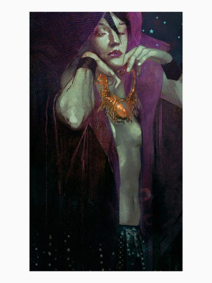 Morrigan Queen Of Staves Tarot And Giclee Dragon Age Inquisition