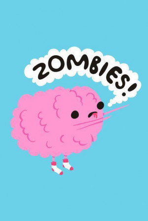 cerebros quieren zombies? by Laublue6