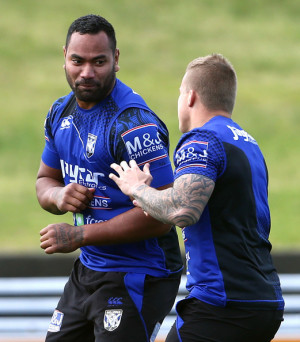 Tony Williams Tony Williams and Trent Hodkinson joke around during a