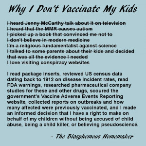 The Research Behind Why I Do Not Vaccinate My Children